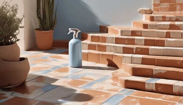 Laisser agir l’eau de javel sur terrasse : le temps inattendu